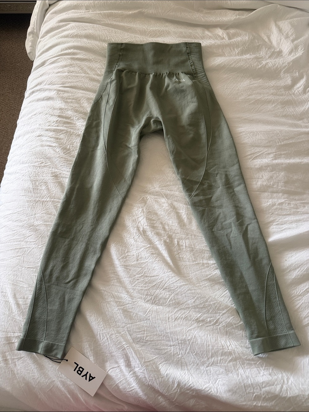 AYBL High-Waist Olive Green Leggings